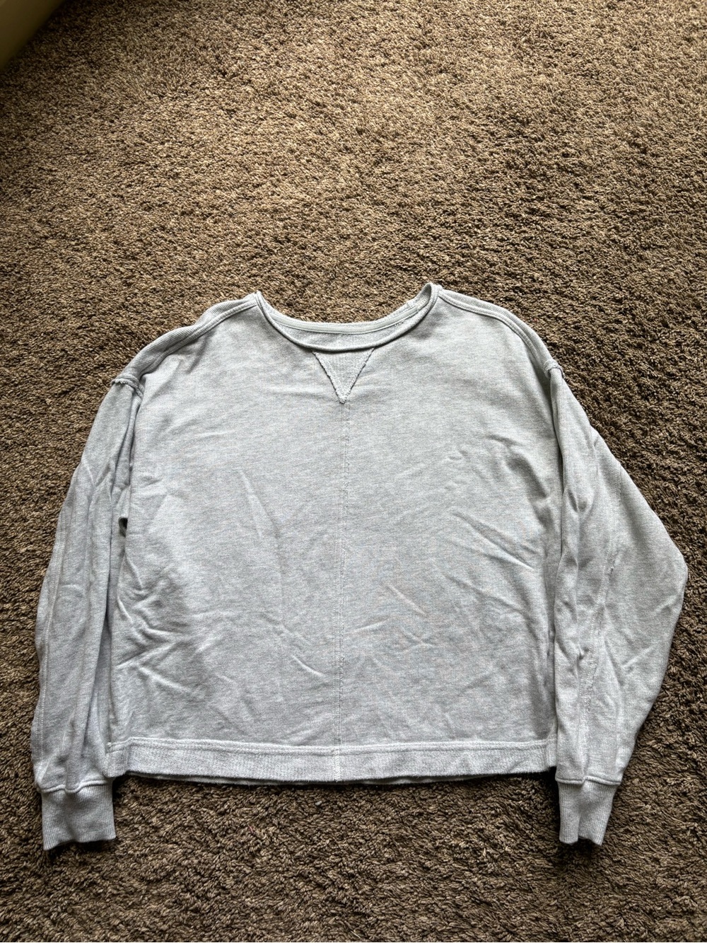 Light Gray aerie top, clothes